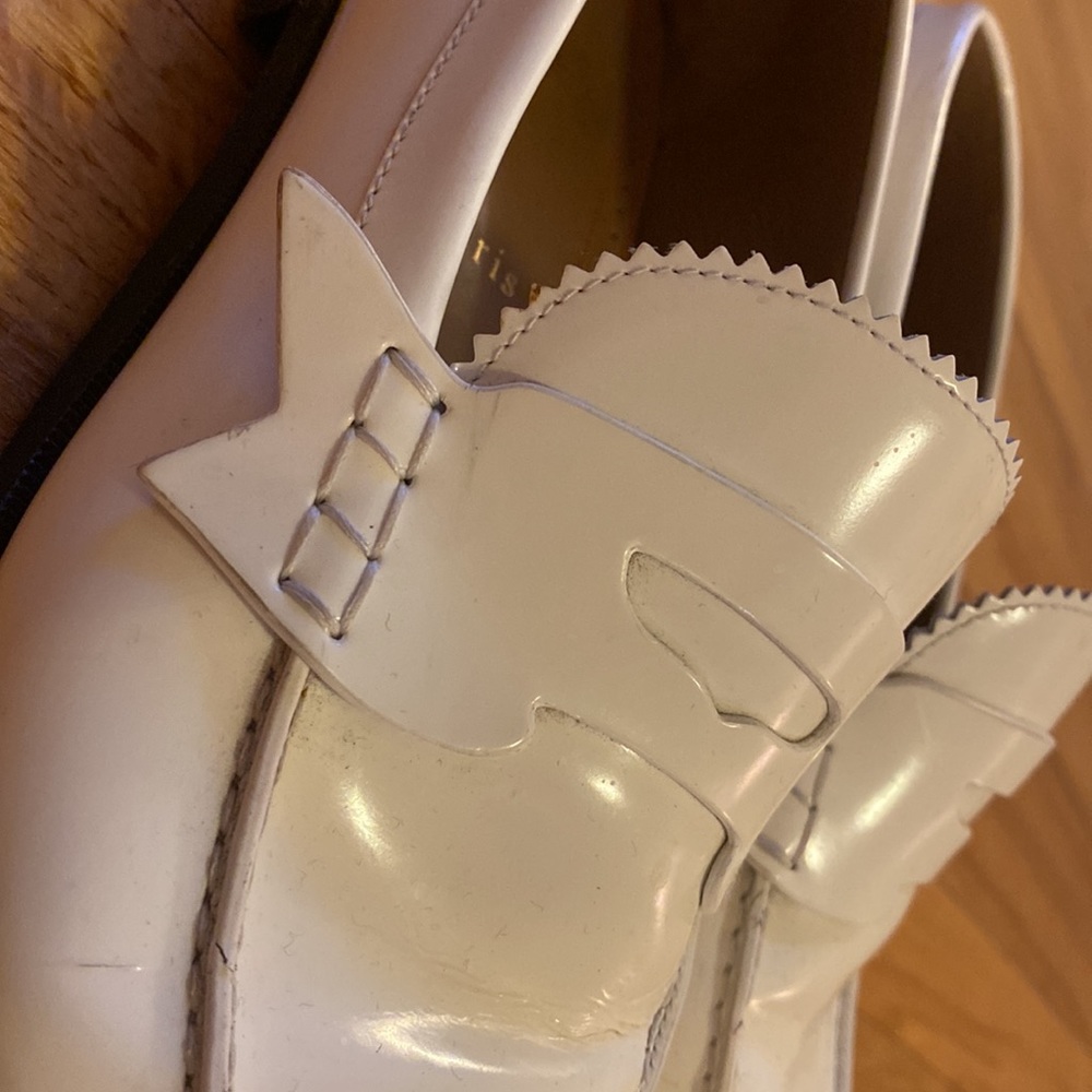 White loafers by Christian Louboutin